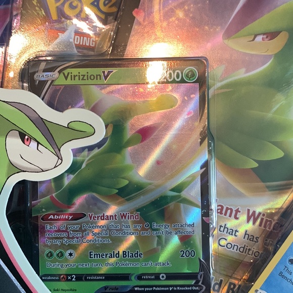 Pokémon Virizion V Box - Picture 4 of 4
